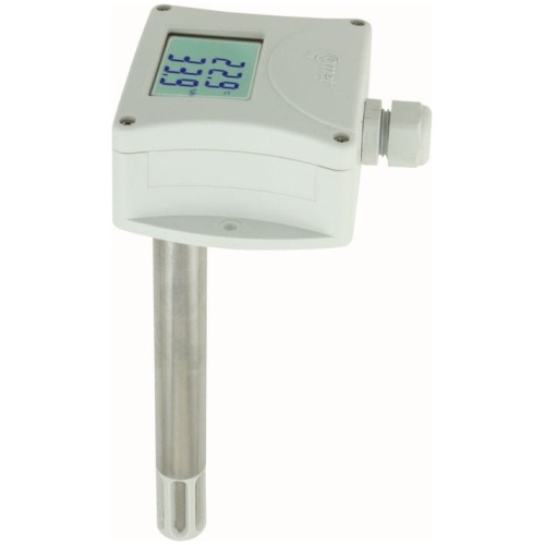 Temperature and humidity duct probe with 4 20ma output