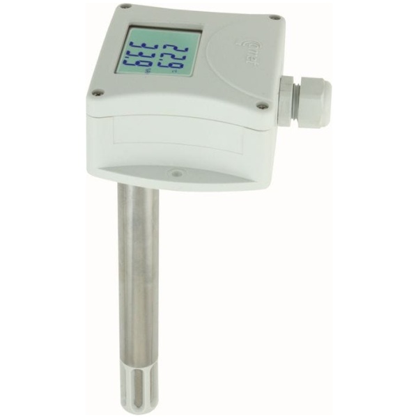 Temperature and humidity duct probe with 4 20ma output