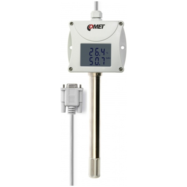 Temperature and humidity probe with rs232 output