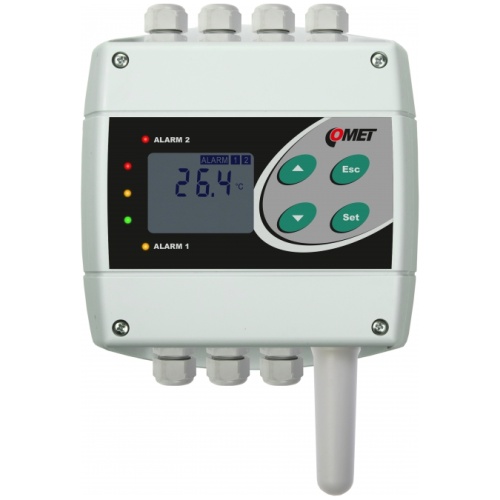 Temperature transmitter and regulator with rs485 output