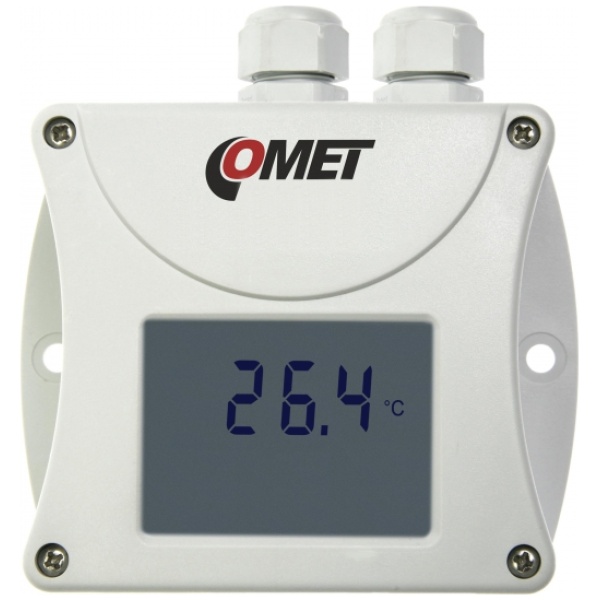 Temperature transmitter with rs232 interface
