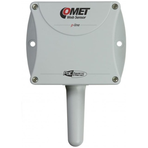 Web sensor with poe remote thermometer