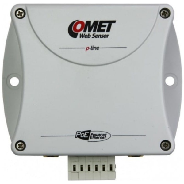 Web sensor with poe two channels with binary inputs