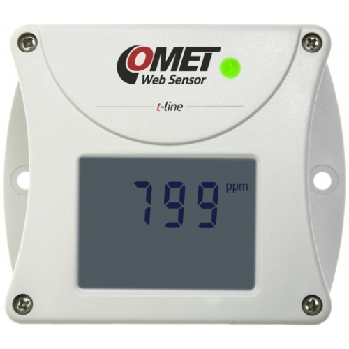 Websensor remote co2 concentration with ethernet interface