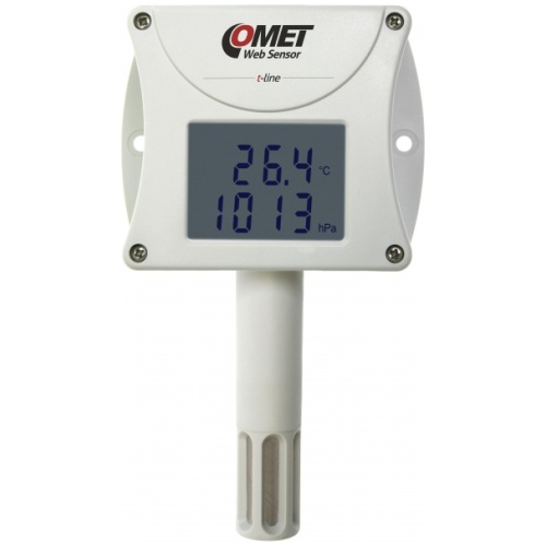 Web Sensor - remote thermometer hygrometer barometer with Ethernet interface Web Sensor remote thermometer hygrometer barometer with Ethernet interface